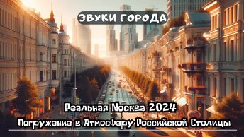 Звуки Города: Реальная Москва 2024 - Погружение в Атмосферу Российской Столицы