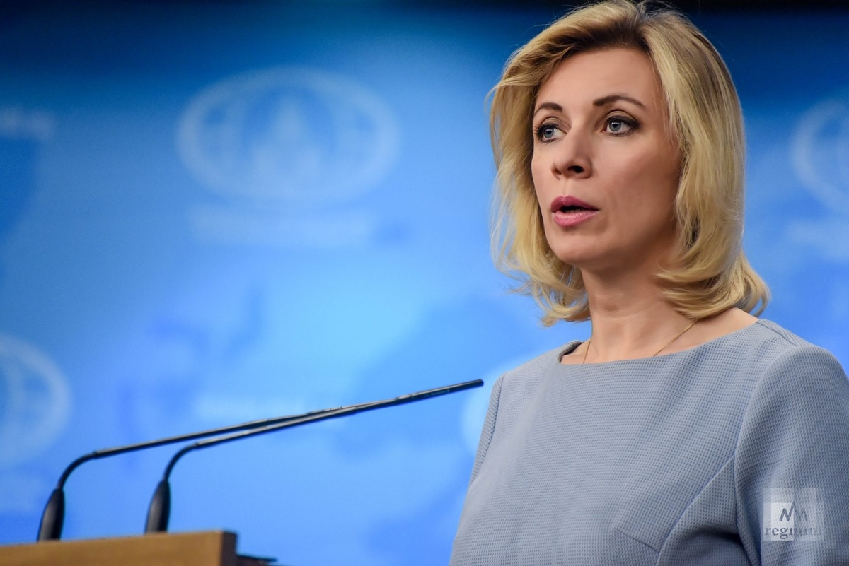    Мария Захарова Дарья Антонова © ИА REGNUM