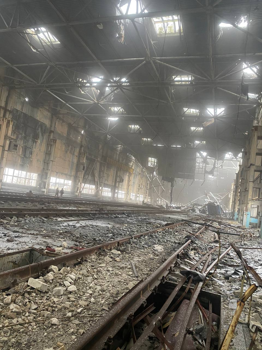 после взрыва ракеты 