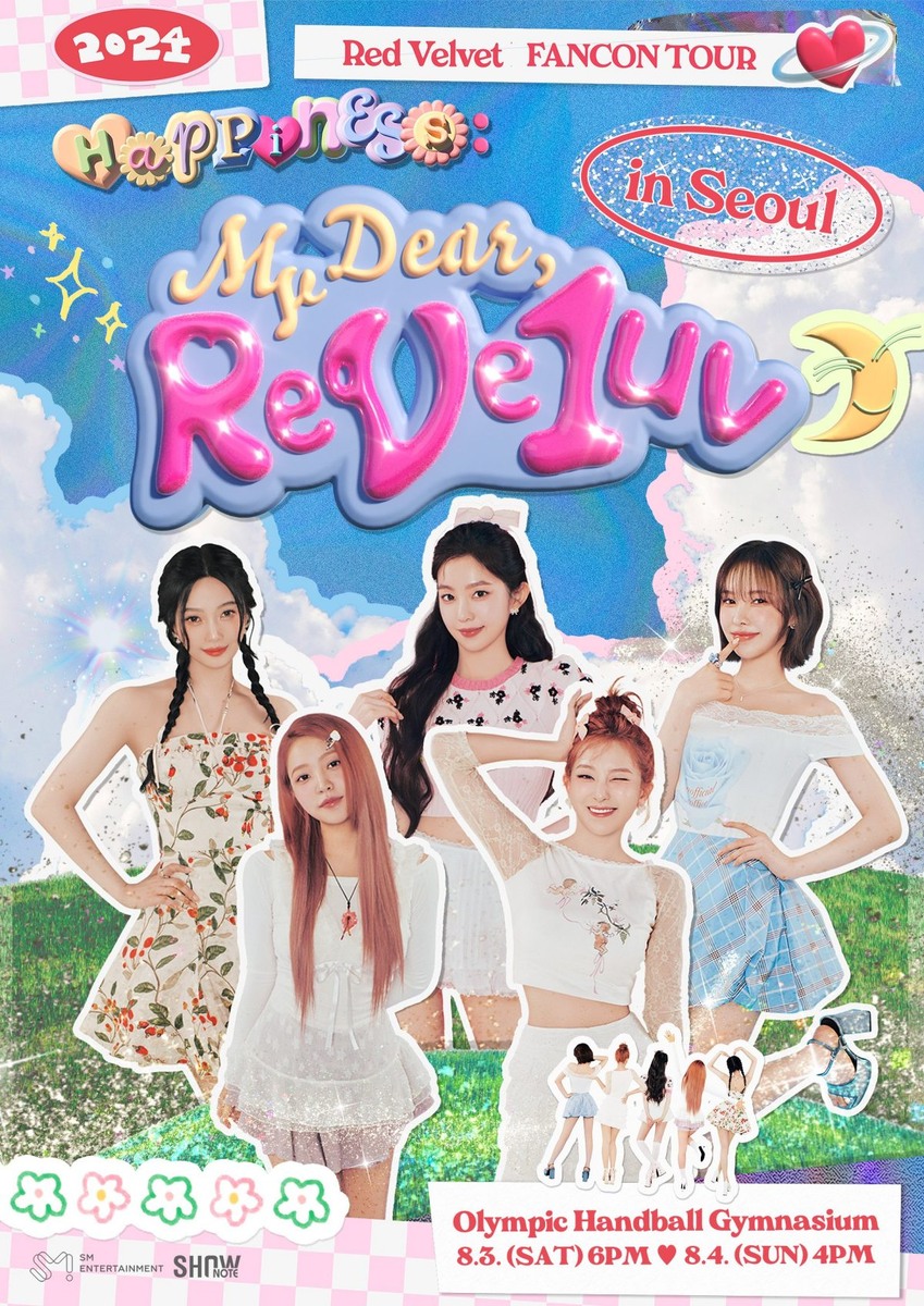 Red Velvet объявили о фанкон-туре &quot;HAPPINESS: My Dear, ReVe1uv&quot; в...