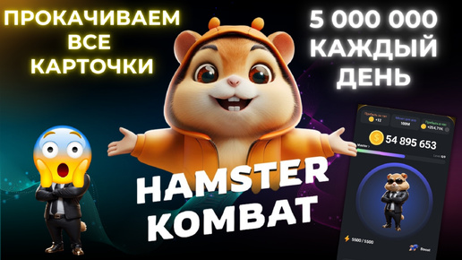 КАК ОТКРЫТЬ ВСЕ КАРТОЧКИ HAMSTER KOMBAT И ПОЛУЧИТЬ 1 000 000 000 МОНЕТ | ГАЙД