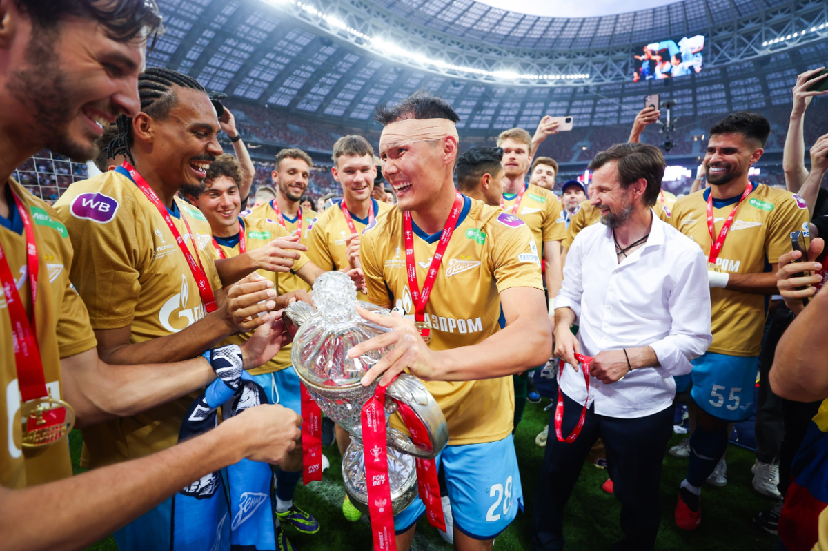 Нуралы Алып принес "Зениту" победу в Кубке России. Фото: ФК "Зенит"