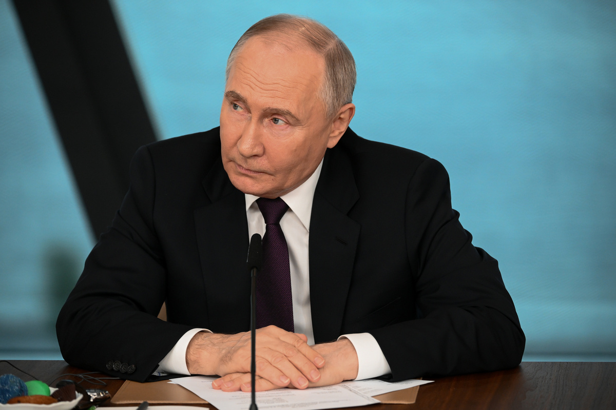 Президент обозначил требования России для начала переговоров с Украиной.  Фото: Фото: из фотобанка Фонда Росконгресс / photo.roscongress.org / Владимир Астапкович