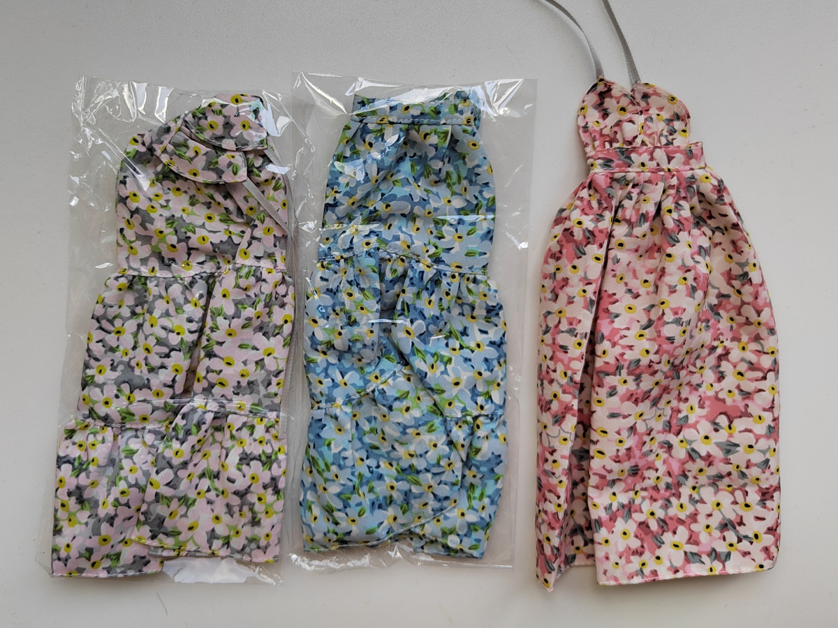 Новые платья для йожек-подружек.