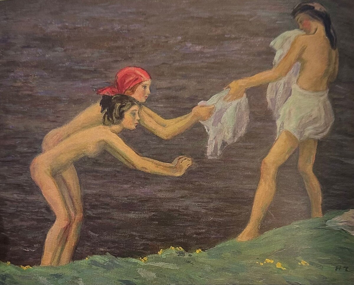 Николай Чернышев. «Прохладный день». 1928