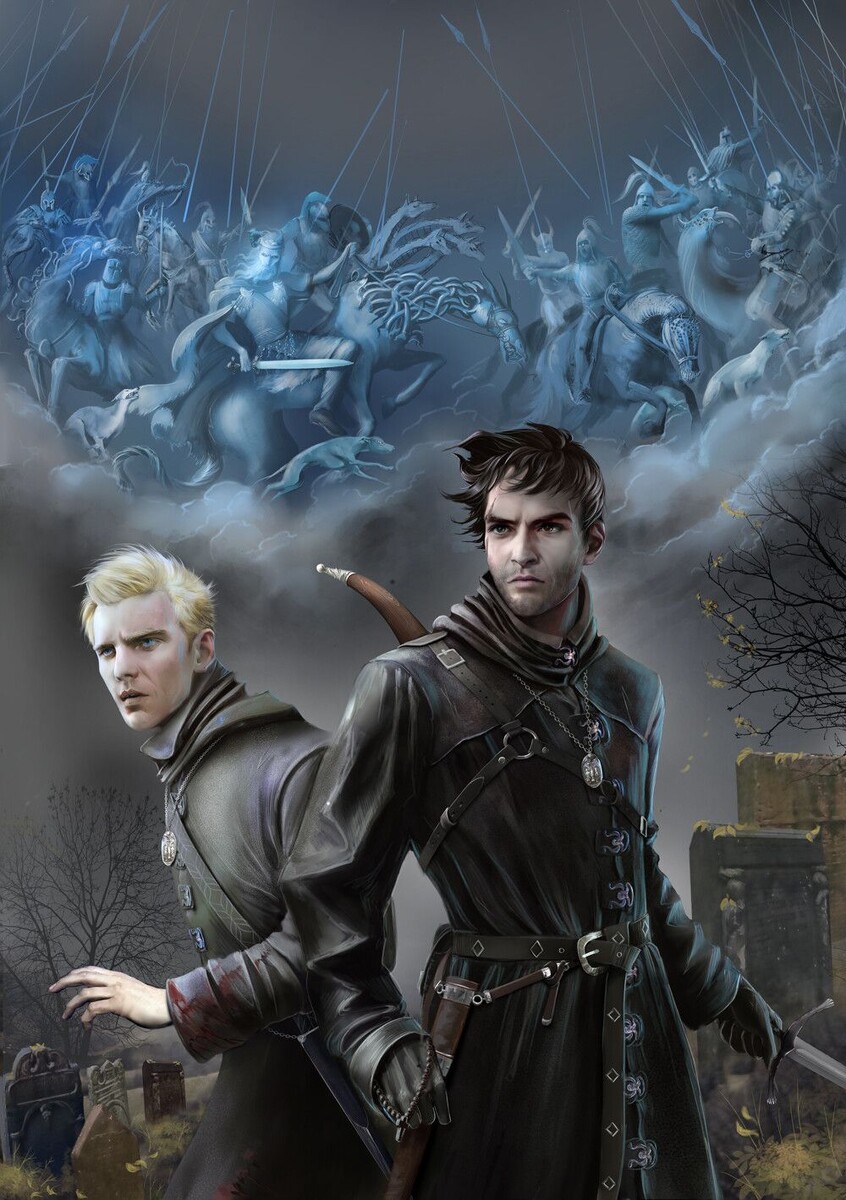 Можно ли в книге про средневековую нечисть без Дикой Охоты? Нет, нельзя