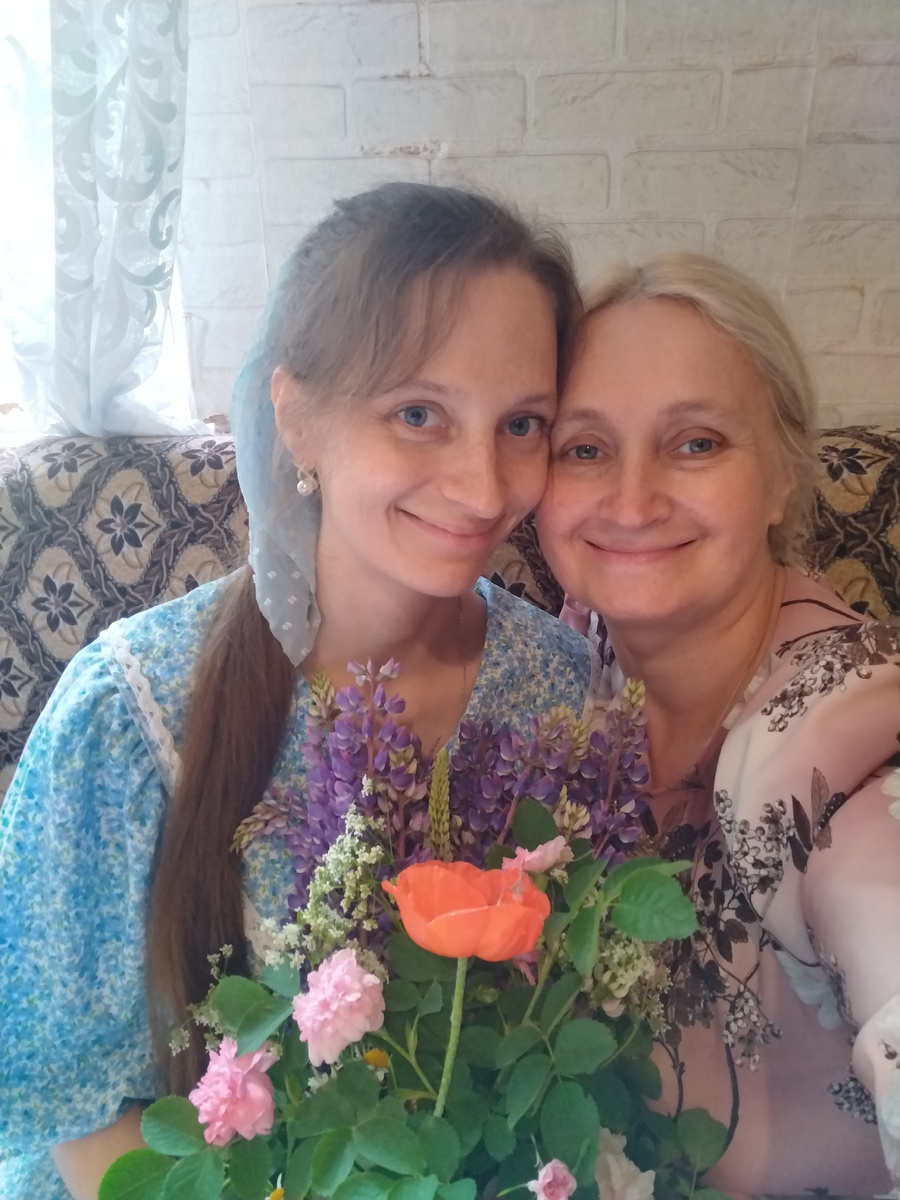 С доченькой ♥