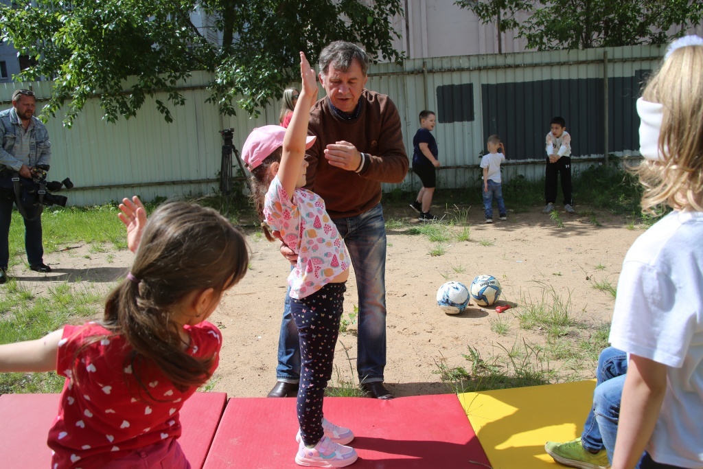 А у нас во дворе тренировка прошла. Тверскому спортивному проекту больше 10 лет!