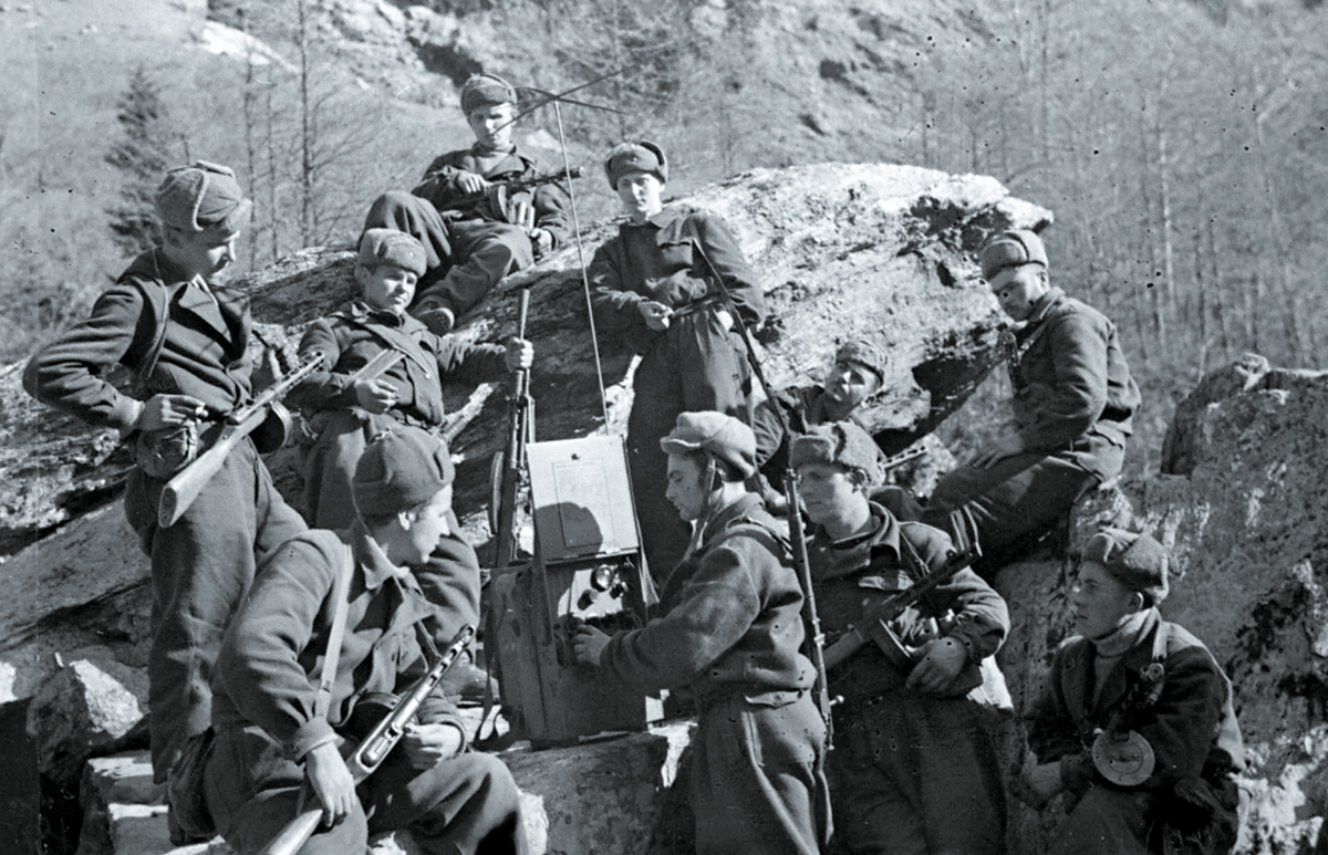 Красноармейцы на Кавказе, 1942 г.