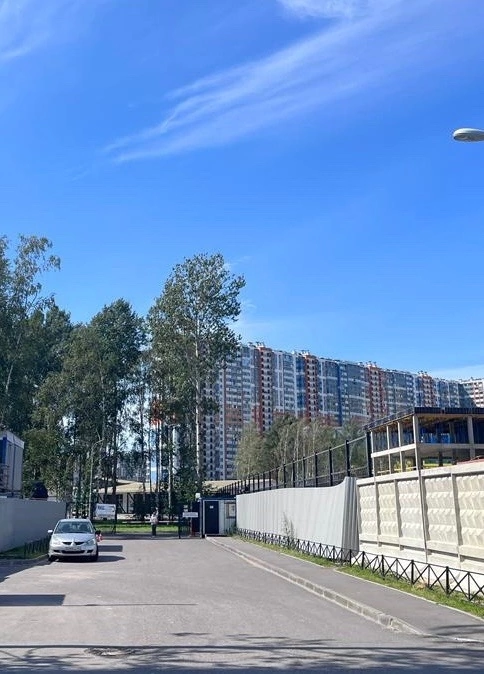 Я стою и позирую дочке. 