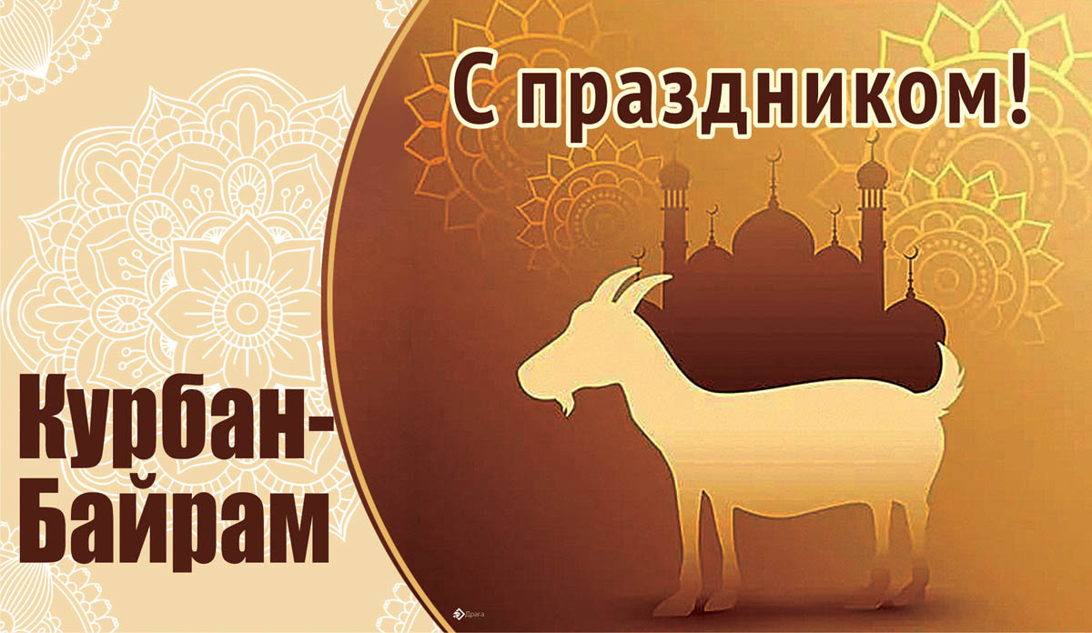 Поздравления с Курбан-байрам. Открытка Драга.Лайф