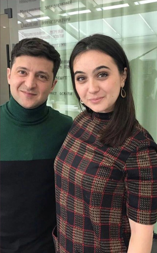    Мендель и Зеленский в 2019 году. Фото: соцсети