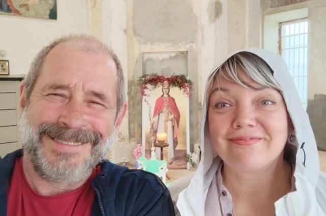    Владимир и Ольга Тишкины. Фото: Из личного архивa/ Владимир Тишкин