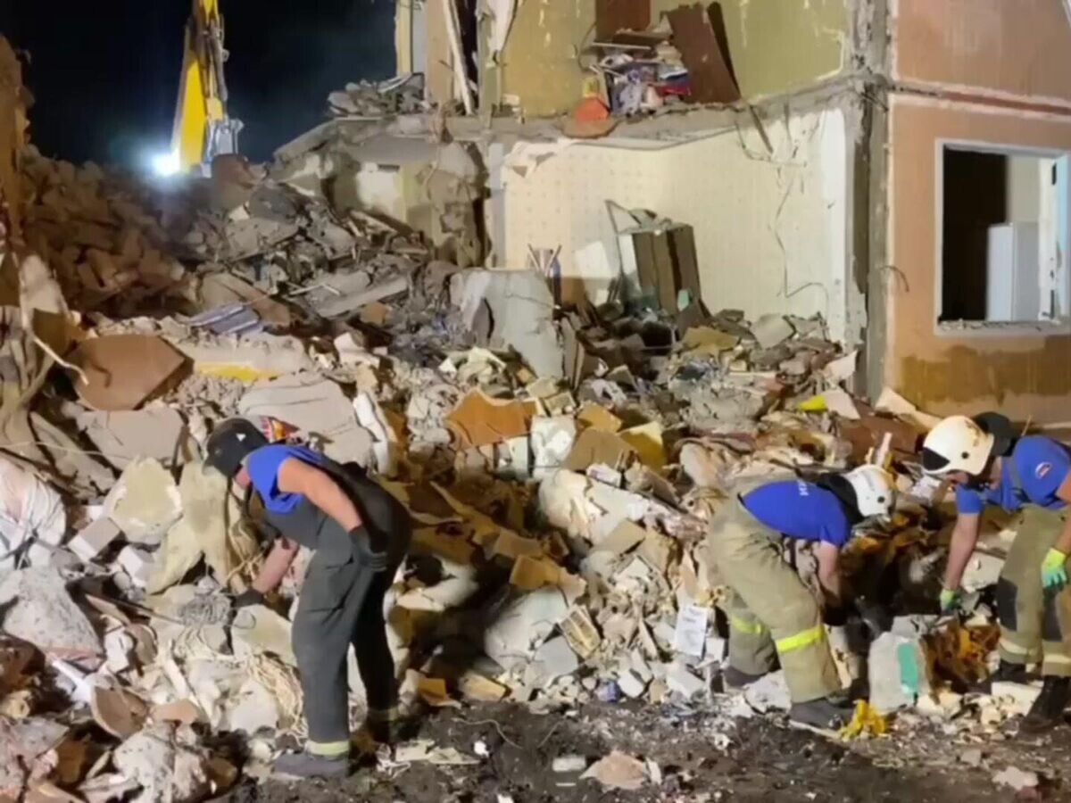    Завершение поисково-спасательных работ в Шебекино© МЧС РФ