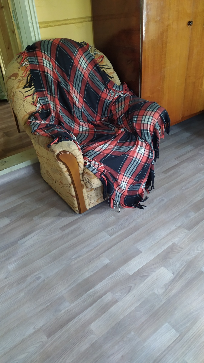 Папино место в деревне.