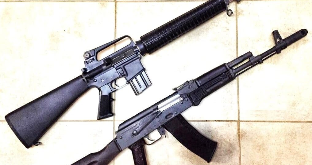 Как в СССР сравнили М16А2 и АК74