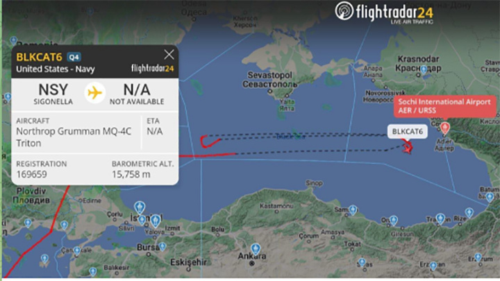 СКРИН С САЙТА FLAIGHTRADAR24.СOM