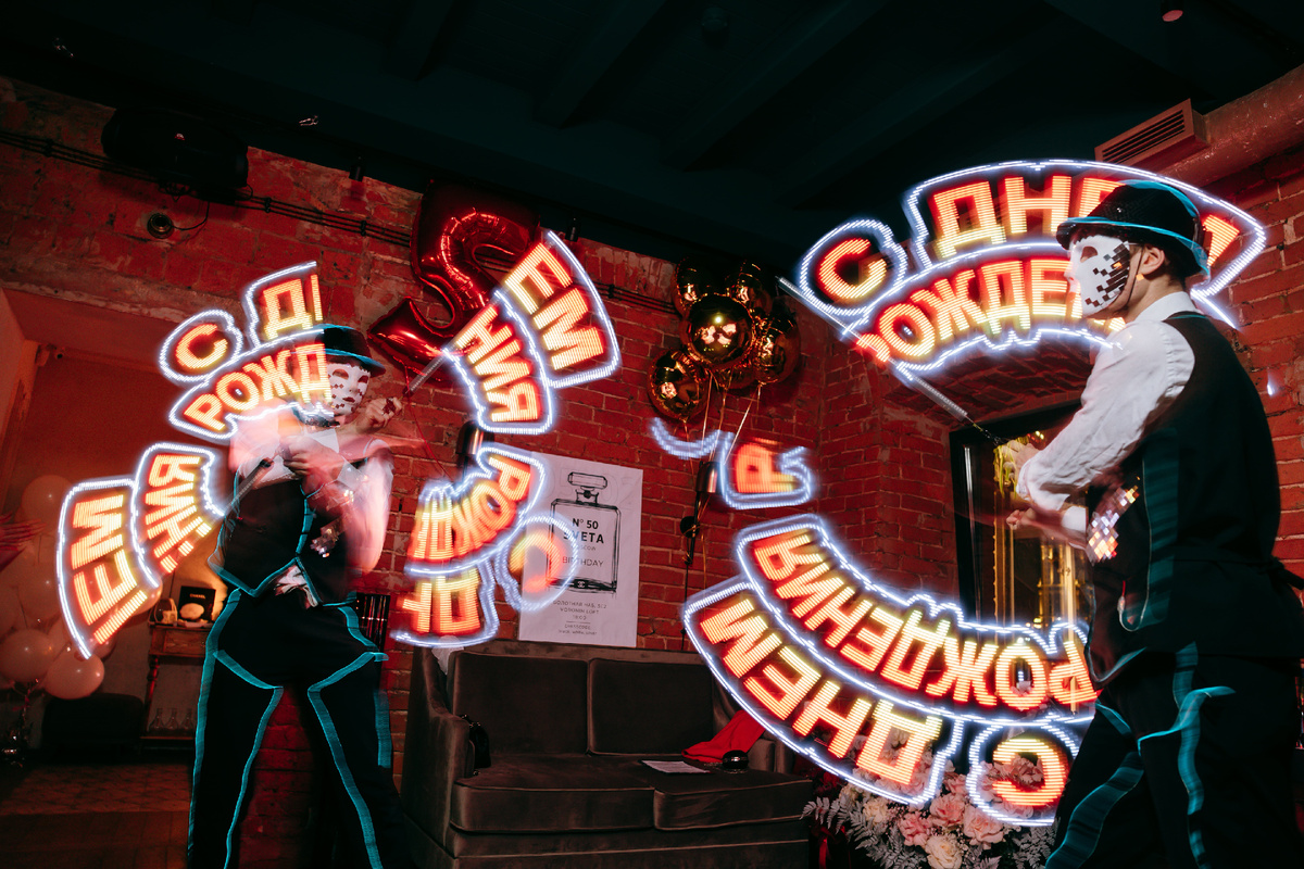 Шоу номер "Маски" от 2 до 8 артистов