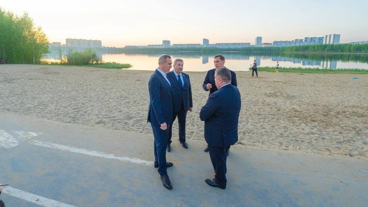    Руслан Кухарук осмотрел строящиеся дороги в Нижневартовске