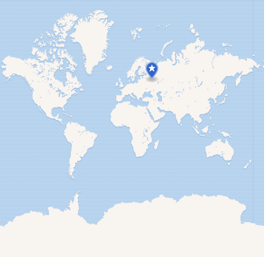 Русская равнина на карте мира