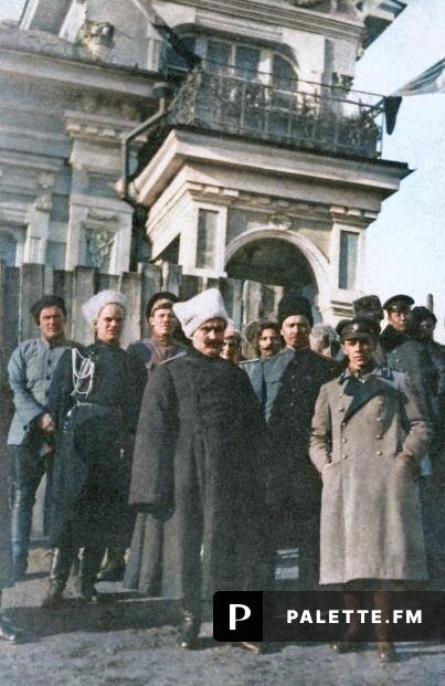 Атаман Семенов и генерал Войцеховский. г. Чита. Март 1920 г.