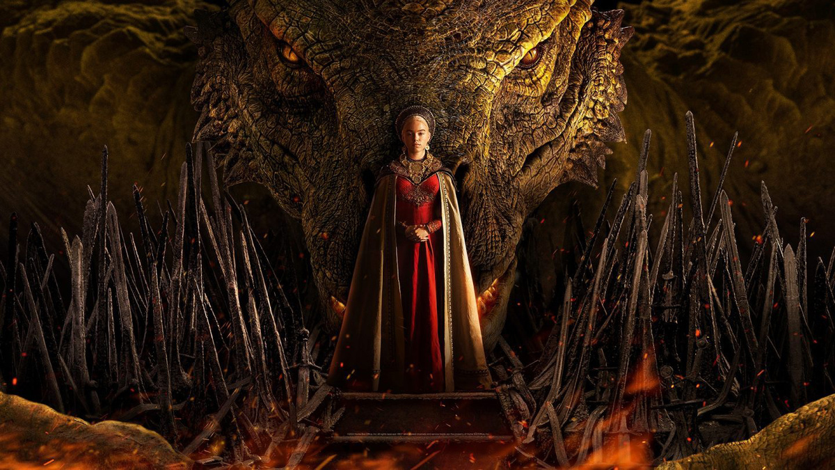 Постер сериала «Дом Дракона» © HBO