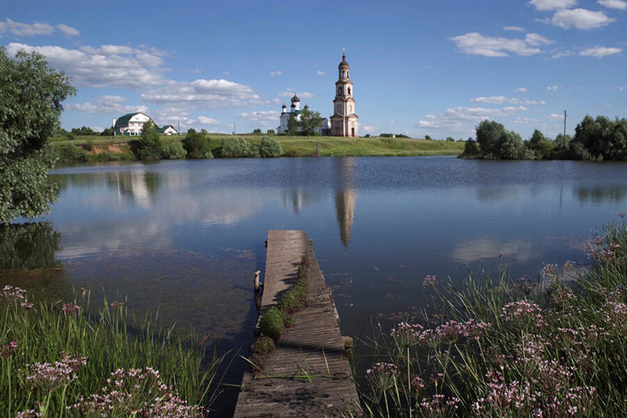 Храм Всемилостивого Спаса в селе Нуча Нижегородской области 