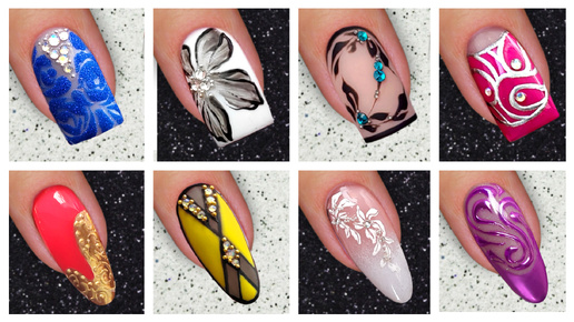 Красивый Дизайн для Длинных и Коротких Ногтей. Маникюр 2024. Nail Art 2024