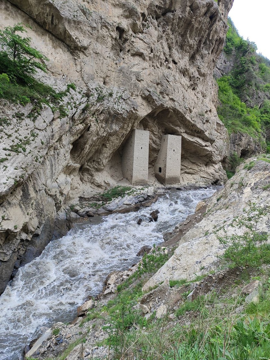 Ушкалойские башни. Фото автора