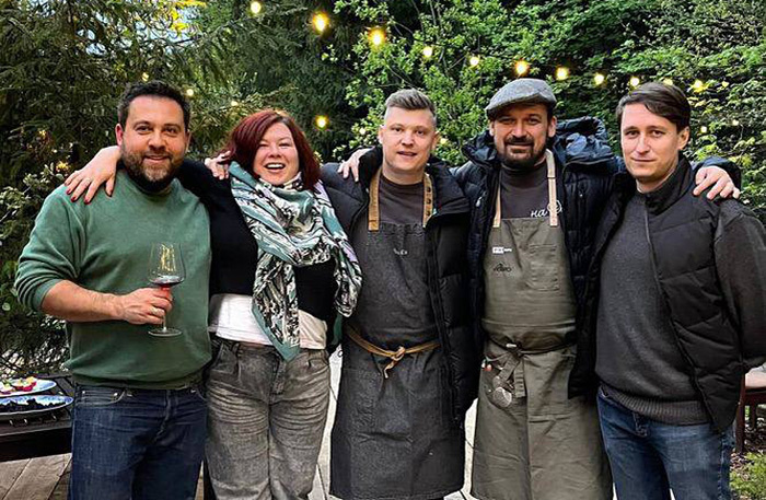     Дмитрий Париков, Лолита Самолетова, Роман Орлов, Дмитрий Девятайкин, Евгений Шпаков (слева направо).    
 Фото: Лолита Самолетова