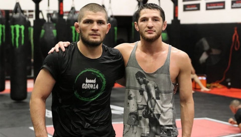 Хабиб Нурмагомедов и Тагир Уланбеков