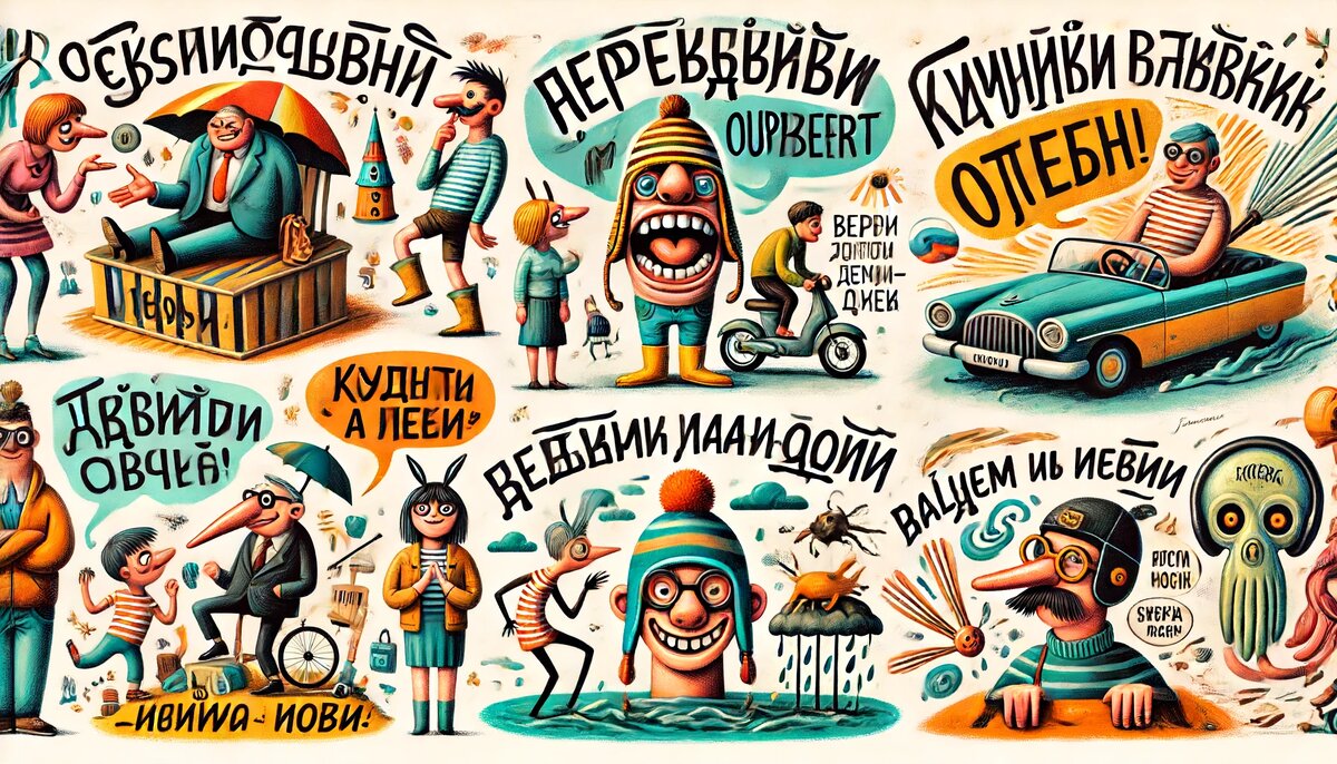 Лингвистические курьезы: необычные слова и выражения русского языка