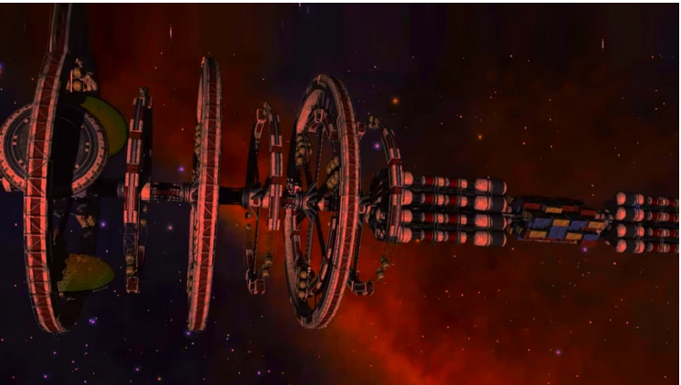 Корабль поколений, изображение из интернета, права принадлежат авторам.