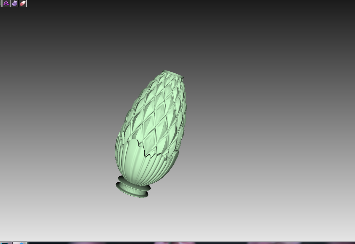 Готовая 3d модель для обработки на ЧПУ станке
