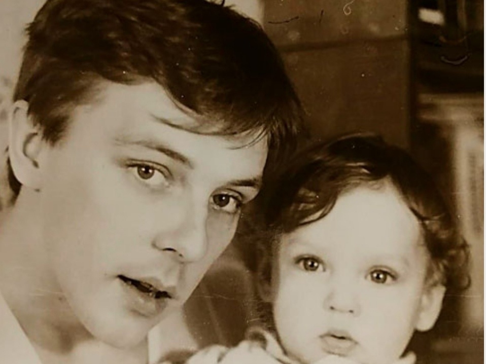 Лиза с папой Алексеем Ниловым