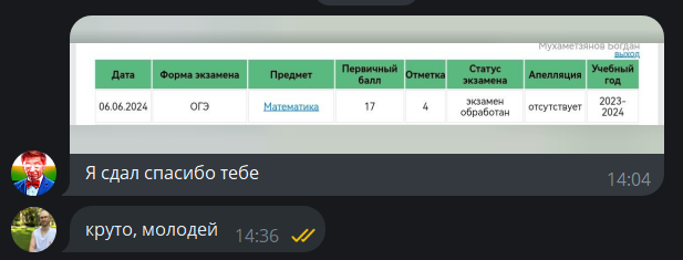 Активно начали приходить результаты ОГЭ по математике.