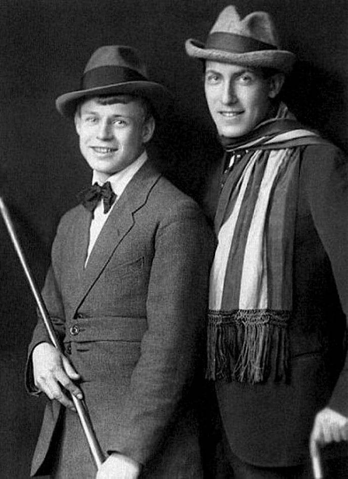 Сергей Есенин и Анатолий Мариенгоф.