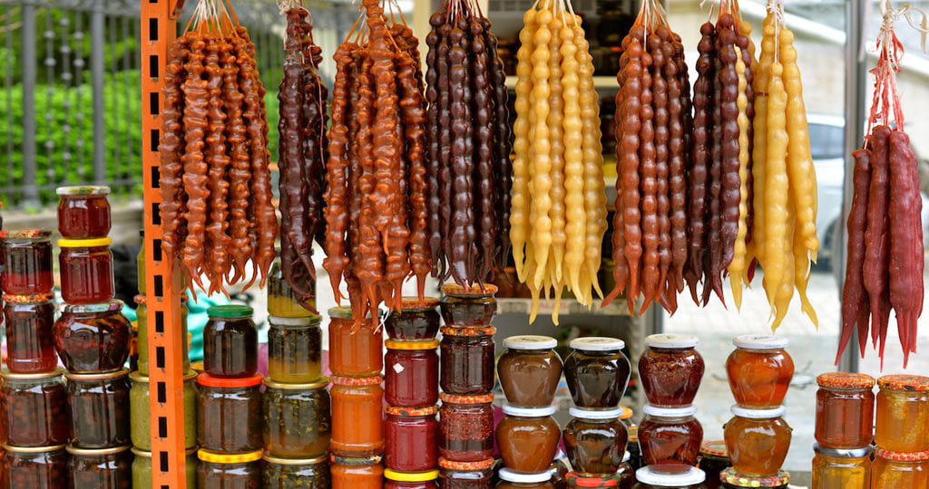 Сладкое слово чурчхела. Как приготовить её дома