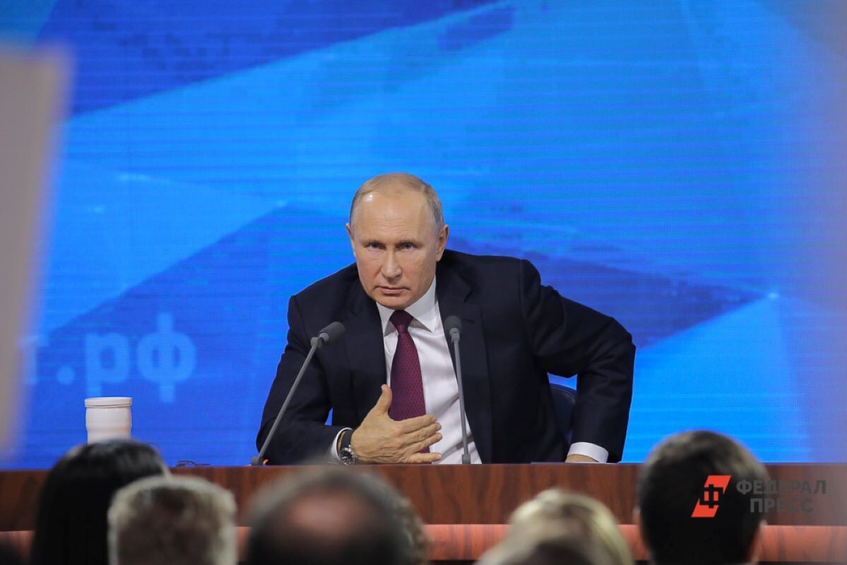 Владимир Путин представил свою, реалистичную формулу мира.  Фото: ФедералПресс / Виктор Вытольский