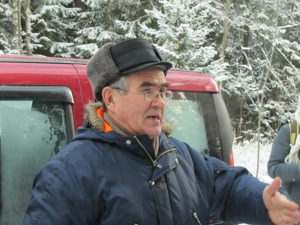 Александр Иванович Сенотрусов рассказывает о Красной Горке. 2014