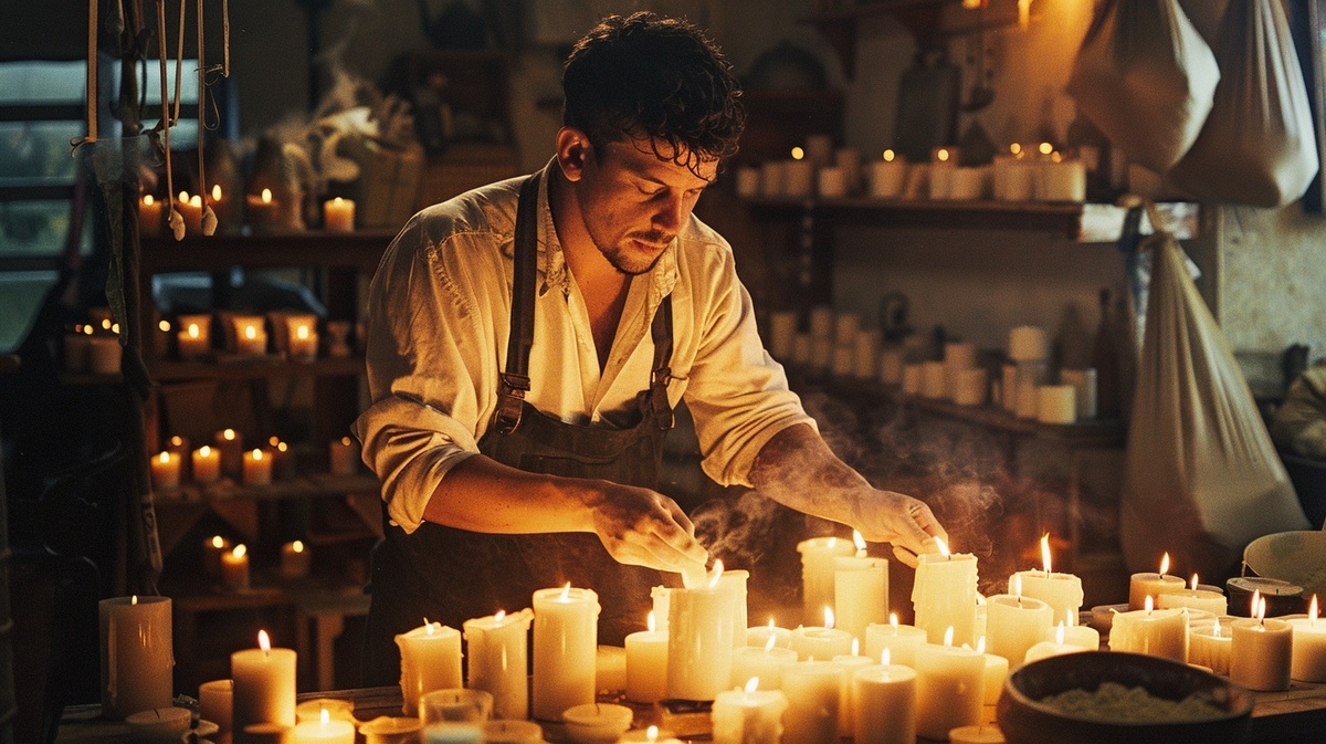 Создание свечей