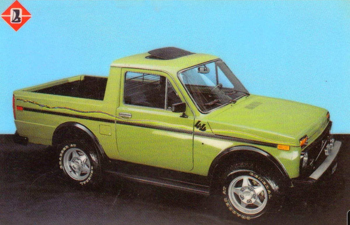 Вот такой пика из Нивы продавали в Австралии, например