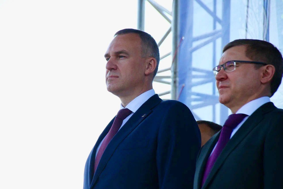    Руслан Кухарук поздравил Владимира Якушева с новым назначением