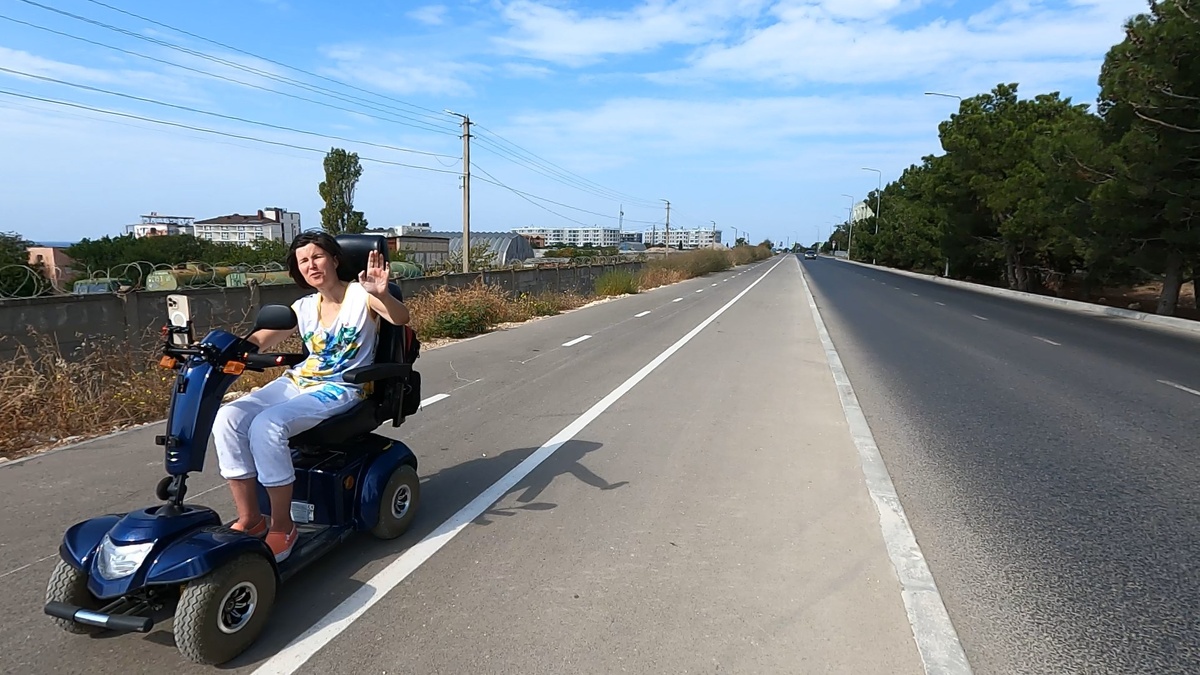 Доступная среджа в Севастополе. Парк Победы
