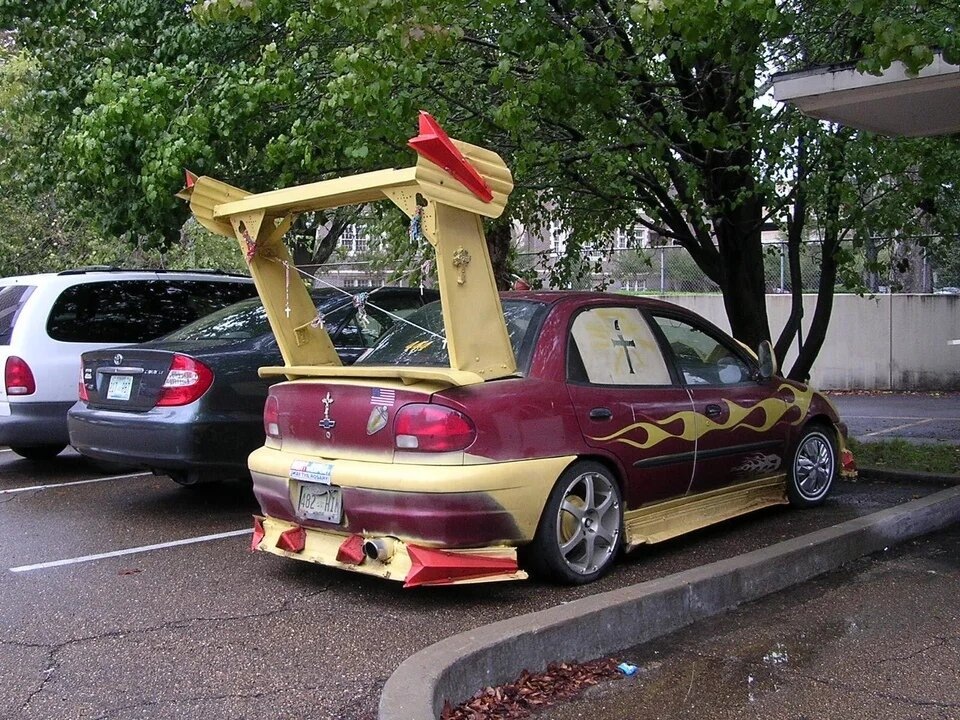 Не заводской спойлер