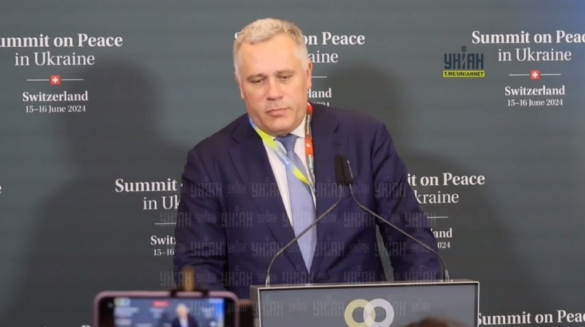    Фото: скриншот пресс-конференции замглавы Офиса президента Украины на саммите в Швейцарии