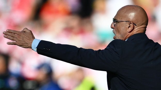    Главный тренер сборной Испании Луис де ла Фуэнте. AFP