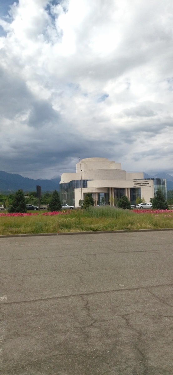 В Алматы очень много роз, они везде! Жаль, что нельзя было привези домой саженец