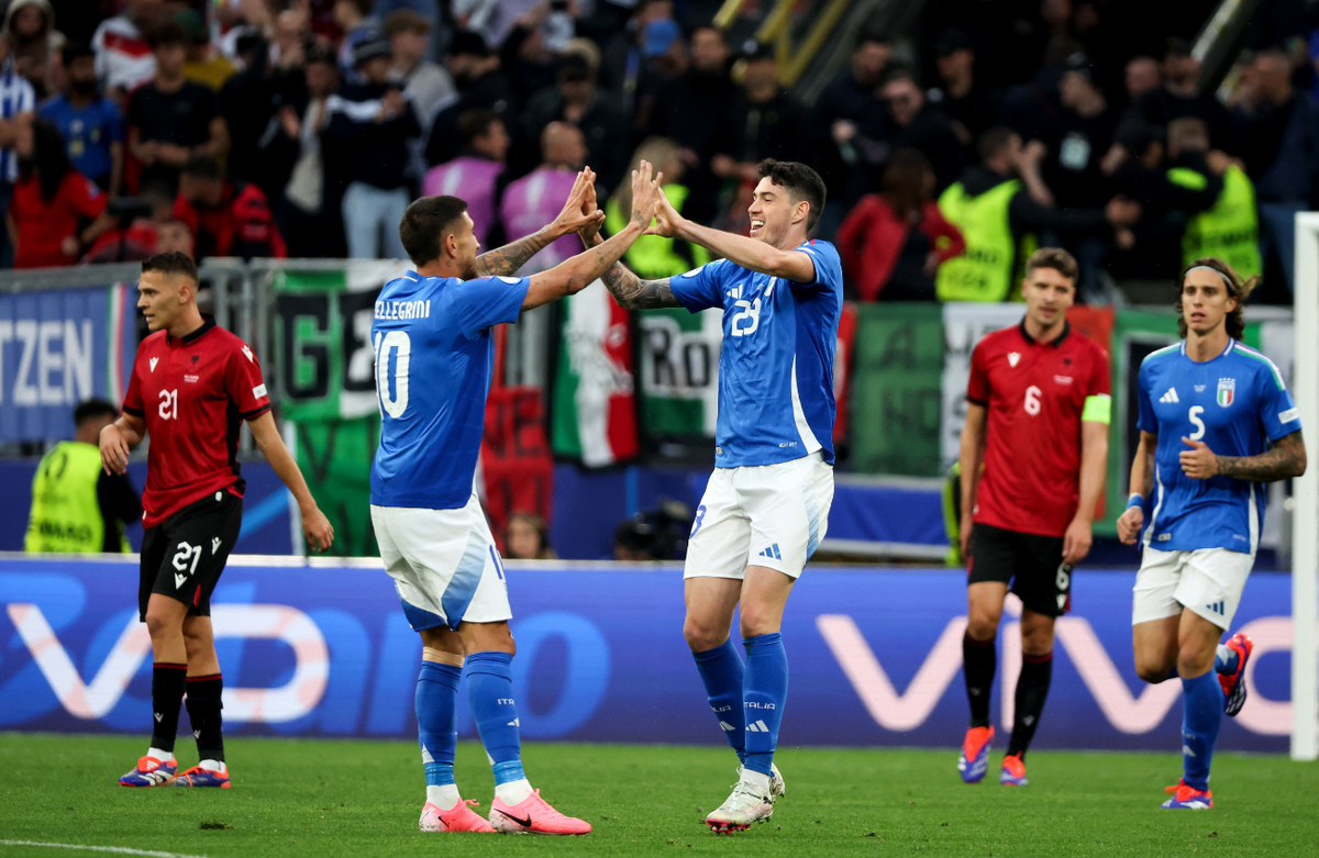 Итальянцы быстро собрались после гола, пропущенного уже на 22-й секунде. Фото: globallookpress