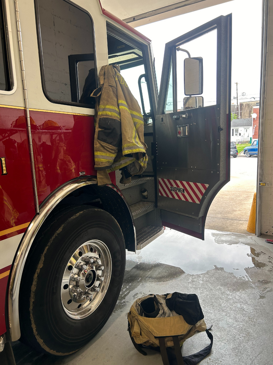 Моя боевая одежда в готовности.